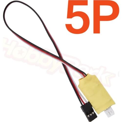 5PCS RC Winch 3 Ways 3CH Remote Controller Receiver Cable for 1/10 Axial SCX10 TRX4 D90 TF2 Tamiya CC01 RC Crawler Car Parts