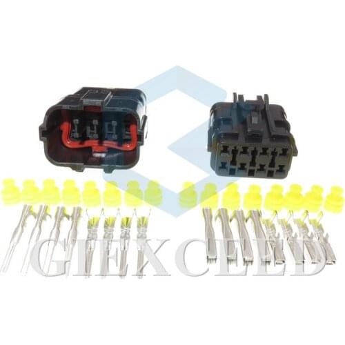 8 Pin MG640341 MG610339 Female Male Waterproof Electrical Wire Connector Oil Pump Socket Auto Connectors