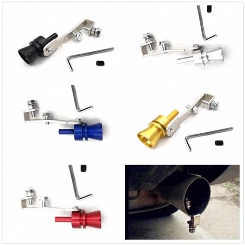 Car Turbo Exhaust Muffler Pipe Sound Whistle Simulator Accessories for Chevrolet Cobalt Celta West Uplander Cavalier Astra