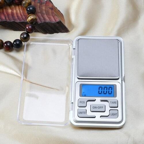 500gx0.1g Mini Digital Kitchen Scale Jewelry Pocket Balance Weight Gram Household Electronic Food Diet Scales Measuring Tool