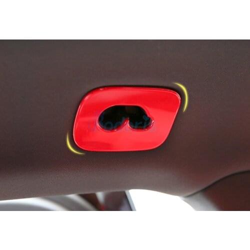 For Porsche Cayenne 2018 2019 Interior Roof Hook Pothook Cover Skylight Handle Protector Panel Auto Accessories