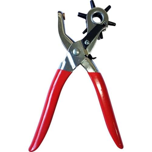 Leathercraft Punching for Leather Hole Punch for Belts Stitching Plier Perforator Watchband Eyelet Piercer Leather Craft Tools