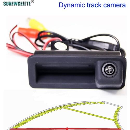 HD 4089T Vehicle Dynamic Trajectory Parking Line Car Rear View Reverse camera For FORD Mondeo FOCUS Range Rover Freelander