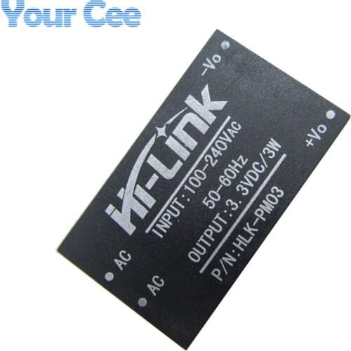 HLK-PM03 AC-DC 220V to 3.3V Step Down Buck Power Supply Module Intelligent Household Switch Converter