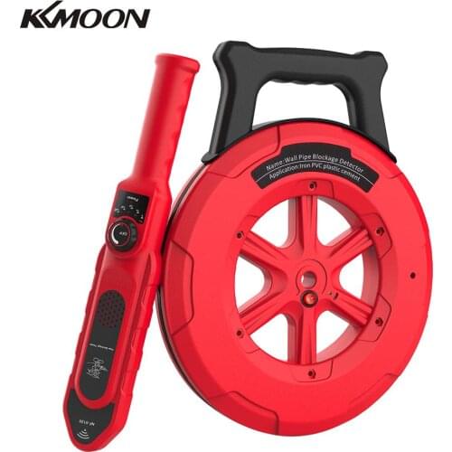 KKMOON Waterproof Pipes Blockage Metal Detector Tester Tool Set Plumbers Pipeline Clogging Locating Instrument Pinpointer