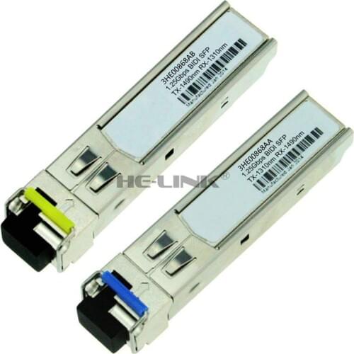 LODFIBER 3HE00868AA/3HE00868AB Alcatel-Lucent Compatible 1.25G 1310/1490nm BiDi 10km Transceiver