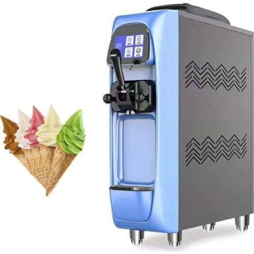Ice Cream Machine Commercial Automatic Soft Ice Cream Sundae Ice Cream Machine Fruit Ice Cream Making Machine