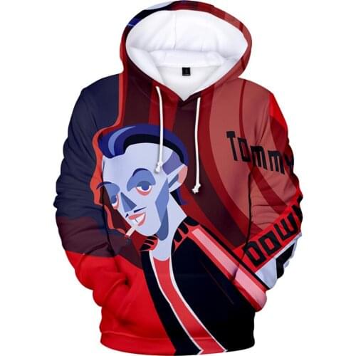 2021 Classic Design 3D Tommy Cash Men Hoodie Boys/Girls 3D Print Sweatshirt Women Men Tracksuit Harajuku Streetwear Hoody