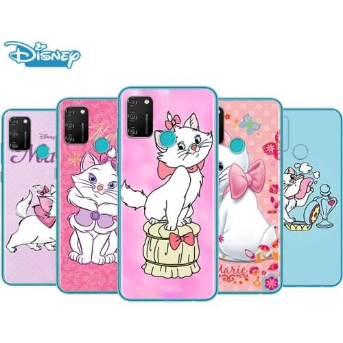 Transparent Cover Disney cute Marie Cat For Honor V30 View 20 V20 30i 30S 30 20S 20E 20i 20 Lite Pro Plus Phone Case