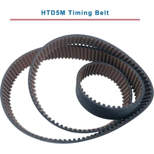 Timing belt HTD5M 2350/2375/2500/2525/2600/2650/2670/ 2730 circle-arc teeth belt width 15/20/25/30 mm teeth pitch 5mm