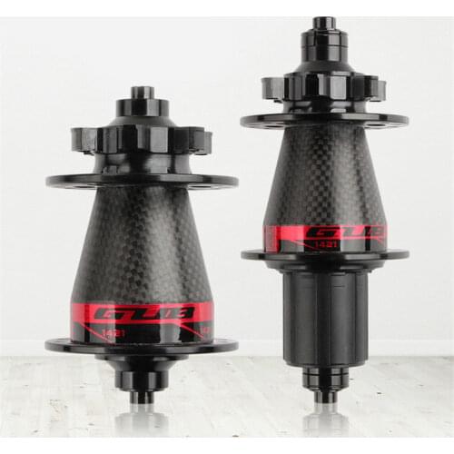 GUB Bicycle Hub Carbon MTB Hub Aluminum Front Hub Rear Hub Quick Release Bicycle 32 Holes 4 Bearing Hub Road Bike Hub With Shaft