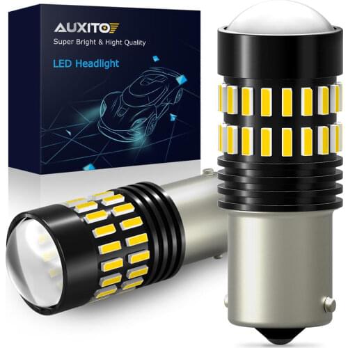 2PCS P21W led canbus Car Rear Reverse Backup Light Bulb BA15S 1156 Auto Signal Lamp for Audi A3 8P A4 B6 B8 A5 A6 C5 C6 Q5 Q7