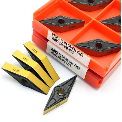 Turning insert VNMG160404 PM4225 External turning tool Carbide insert VNMG 160404 CNC lathe tool VNMG160404 PM 4225 turning tool