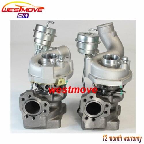 K04 twin Turbo 53049880026 53049700025 078145704M turbocharger for AUDI RS4 Quattro 2.7L engine : ASJ AZR 30v V6