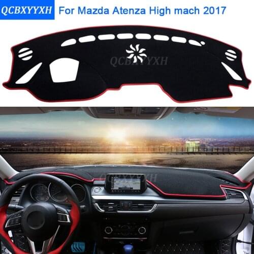 Car Styling Dashboard Protective Mat Shade Cushion Photophobism Pad Interior Carpet For Mazda 6 M6 Atenza 2017 2018 Accessories