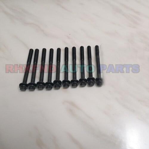 10pcs DW10BTED4 DW10TED4 DHV / RHK RHP / RHR RHT / RHW RHY / RHZ head bolts for suzuki GRAND VITARA