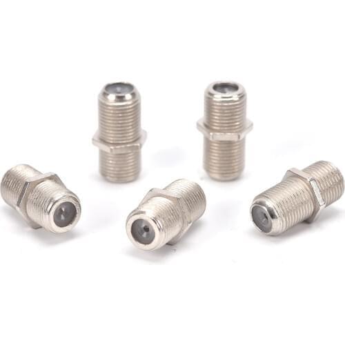 10PC F Type Coupler Adapter Connector Female F/F Jack RG6 or RG59 /1pc SMA RF Coax Connector / F Male Plug Coaxial Connector