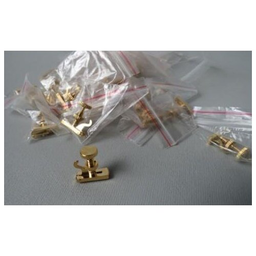 12pcs golden (British) hill-style violin fine tuners,adjuster