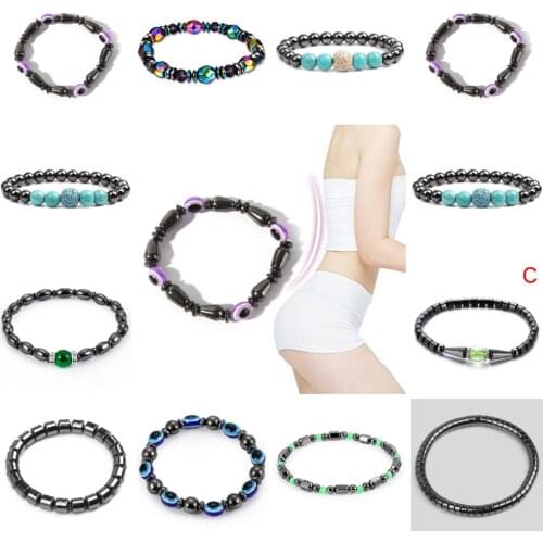 18 Style Fashion Weight Loss Magnetic Therapy Bracelet Health Care Luxury Slimming Fat reduction Product