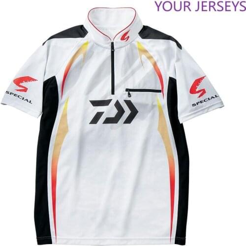 2022 Summer Brand Daiwa Dawa Clothing Breathable Quick Dry Anti-UV Fishing Clothes Short Sleeve Shirt Camisas Pesca DAIWA Pesca