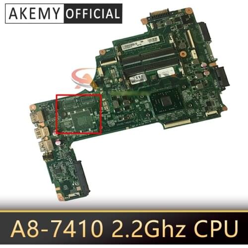 AKEMY A000391440 DA0BLTMB8F0 Mainboard For toshiba satellite C55DT C55DT-C laptop motherboard A8-7410 2.2Ghz CPU Full Tested
