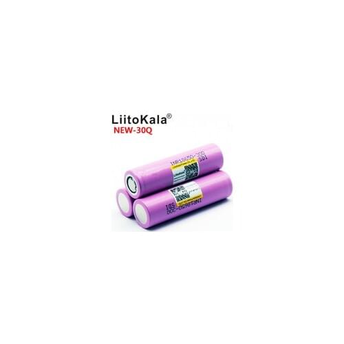 Liitokala 18650 3000mAh battery li-lon battery INR18650-30Q powered rechargeable battery