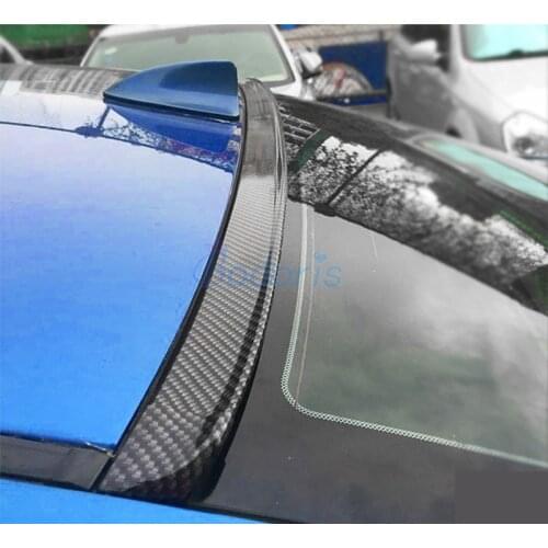 Accessories For Toyota Yaris Vios Corolla Camry 1.5M Universal Carbon Fiber Color Spoiler DIY Refit Spoiler Car Styling