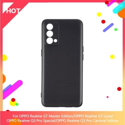 Realme GT Master Edition Case Matte Soft Silicone TPU Back Cover For OPPO Realme GT Luna Phone Case Slim shockproof