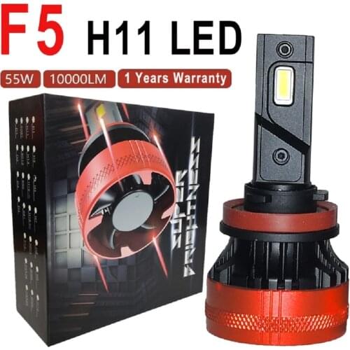 F5 110W led headlights H11Car lamps Auto fog lights led bulb High Power 10000LM running lights for ford honda headlight kits