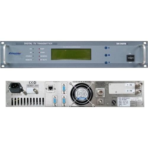 FMUSER FU-518A 100W Analog VHF UHF TV Transmitter Compact Size For Television Station Channel