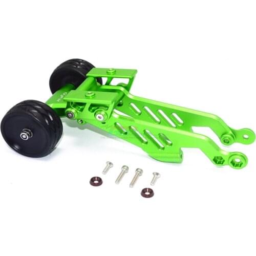 CNCwheelie traseiro de alumínio com asa montagem para 1/8 arrma outcast 6 s blx caminhão dublê rc atualizar