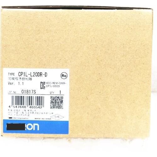 New Original CP1L-L20DR-D PLC CPU 24DC Input 12 Point Relay Output 8 Point