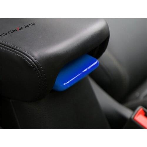 Yimaautotrims Storage Armrest Box Button Switch Cover Trim Colorful ABS Fit For Jeep Renegade 2015 - 2020 Interior Mouldings