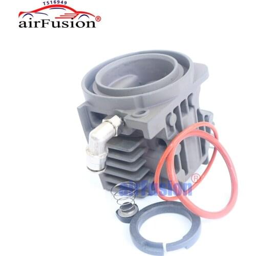 AirFusion Cylinder Head O-Ring Spring Valve For VW Touareg Cayenne Air Suspension Air Compressor 7L0698007D 4L069 8007D