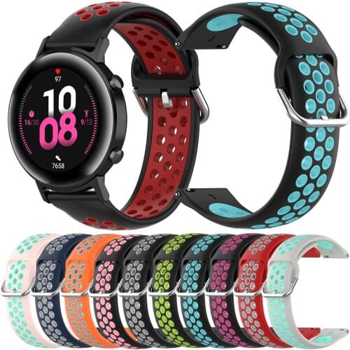 22mm Silicone Bands For Xiaomi Huami Amazfit GTR 47mm Soft Sports Watch Bracelet Strap Correa For Huami Amazfit Pace Stratos 2 3