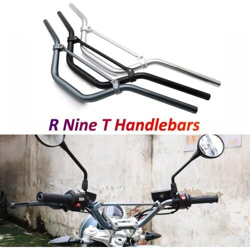 Handle Bars for BMW R Nine T R9T Pure Urban G/S Scrambler 1-1-8'' Handlebars Aluminum Alloy Anodizing Anti-Rust Steering Wheel