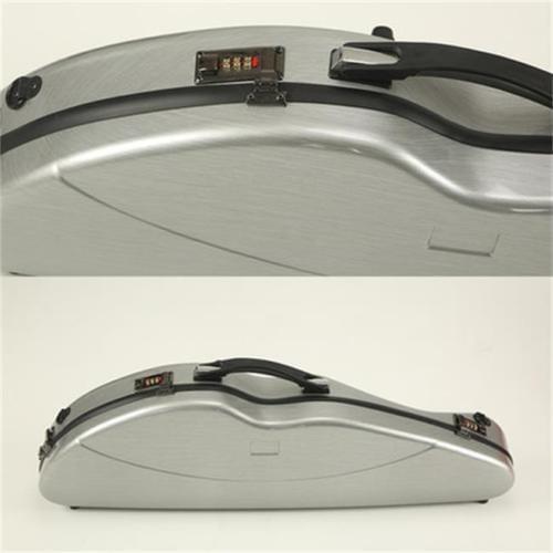 Gray 4/4 Violin Case Compound material, Strong Durable Hard Case,with coded lock