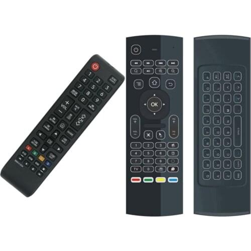 RISE-1 Set Mouse Smart Remote Control Wireless Keyboard & 1 Pcs BN59-01303A Replaced Remote Control