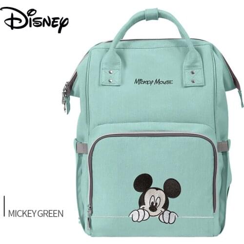 Disney Large Capacity Bolsa Baby Nappy Bag Stroller Diaper Bag Baby Care Diaper Bags Backpack Travel Backpack