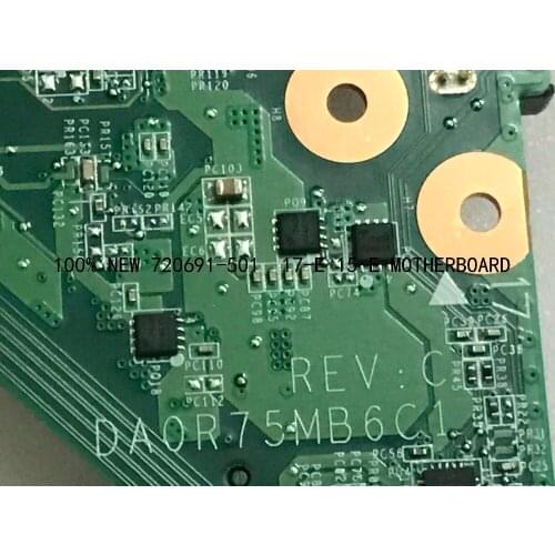 KEFU 100% NEW DA0R75MB6C1 REV : C MAINBOARD For HP PAVILION 15-E 17-E LAPTOP MOTHERBOARD COMPARE BEFORE ORDER