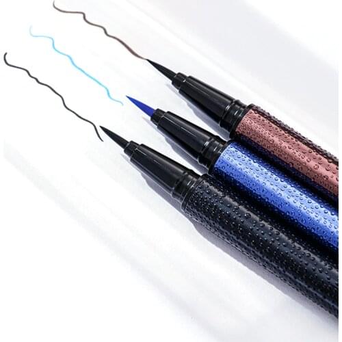 Waterproof Liquid Eye Liner Pencil Quick Drying No Blooming Eyeliner Pen Beauty Comestics Tools Professional New Shiny Makeup
