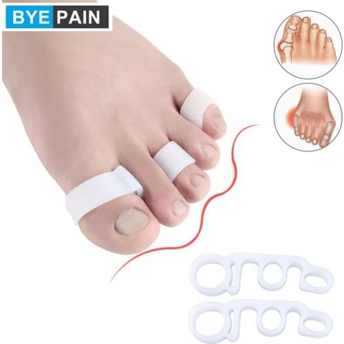 1Pair Bunion Corrector Protector Toe Straightener Natural Treat Pain Hallux Valgus Toes Joint Straighteners Foot Care Tool
