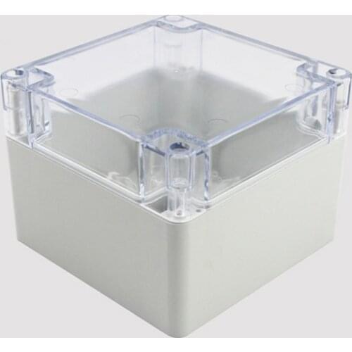 120*120*90mm Electric Junction Box Clear Cover Plastic Box IP65 waterproof ABS enclosure watertight boxes switch case abs box