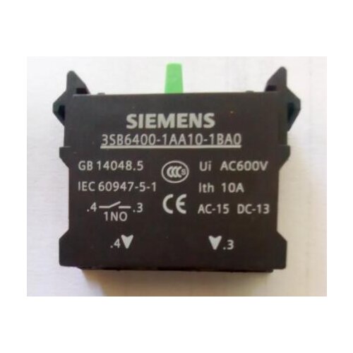 3SB64001AA101BA0 3SB6400-1AA10-1BA0 3SB6 contact module 1NO