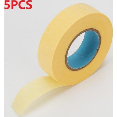 5pcs Model coloring tool Masking Tape spray paint for decoration pater tape Automotive Refinish Color separation tape 25 meter