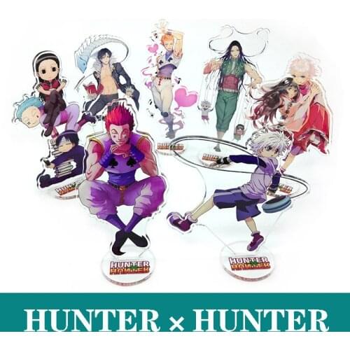 Anime HUNTER×HUNTER Gon Freaks Kurapika Kite Cosplay Acrylic Stand Figure Charm Desktop Model Display Decor Boy Girls Toy Gifts