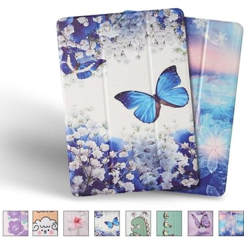 New Case For iPad Pro 11 2020 Cover Ultra Slim PU Leather+TPU Back Smart Colorful Painting Stand cover for iPad case 11 Pro 2020