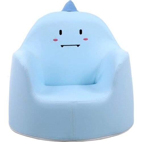 Louis Fashion Childrens Sofa Chair Full Shaped Pu Sponge Leather Art Anti-collision Kindergarten Rabbit Dinosaur