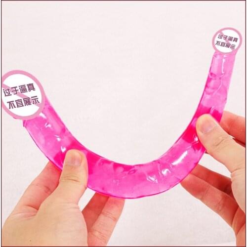 Double-headed dragon crystal penis foreign trade female masturbation device adult erotic sex products women sex toys