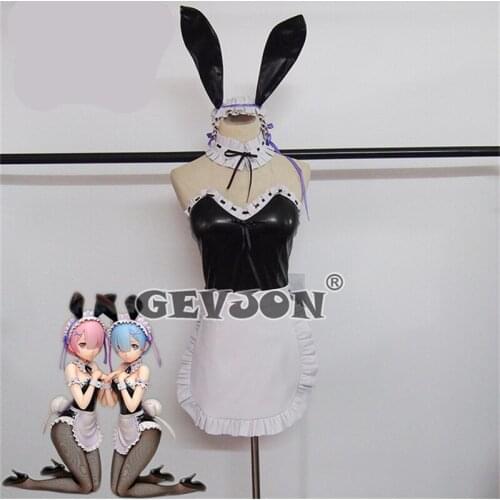 Lam Ram Re:Life in a different world from zero Lam Rem cosplay costume dress female lingerie leggings sexy socks pantyhose